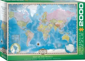EUROGRAPHICS Puzzle Mapa světa