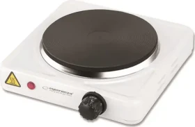 Esperanza EKH013W elektrický vařič bílá / 1 plotna / 1000W / 5 teplotních stupňů (EKH013W)