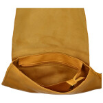 Stylový dámský koženkový kabelko-batoh Octavius, žlutý