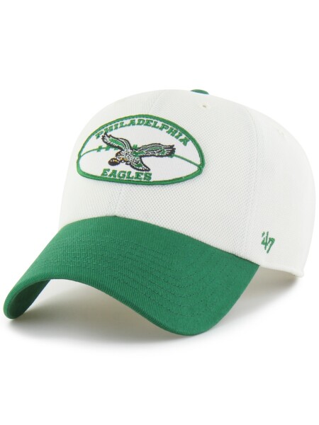 47 Brand Pánská kšiltovka Philadelphia Eagles NFL Pique Patch Clean Up Adjustable Natural