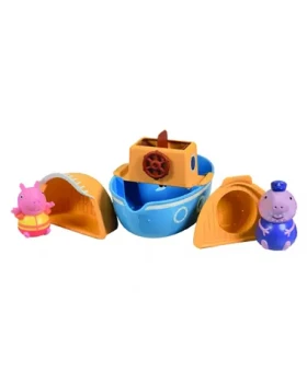 Toomies Prasátko Peppa Pig s dědečkem na lodi
