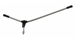 SURETTI Ohnuté brčko s karabinkou 7 cm / Montáž / Kovové provedení