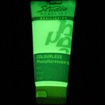 Pébéo Fosforeskující akrylová barva Pébeo Phosphorescent 100ml - tyrkysová