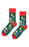 Ponožky Steven art.118 Folk pánské 39-46 černá 43-46