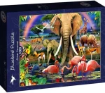 BLUEBIRD Puzzle Africká savana