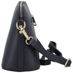 Módní dámská kožená crossbody kabelka Jurina, tmavě modrá