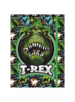 Box na sešity s gumou T-REX 3D A4 (315x240mm) 130gr/m2