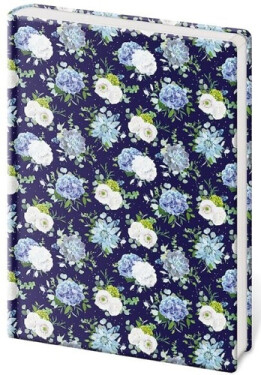 Zápisník Vario A4 Floral - linkovaný XL