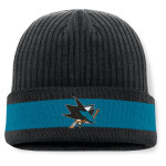 Fanatics Pánská zimní čepice San Jose Sharks NHL A/CAP Beanie Cuff