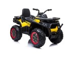 Mamido Dětská elektrická čtyřkolka 4x4 žlutá