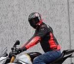 Kožená bunda Xrc Moos 2.0 Hlt men blk/red/wht - 56 / červená