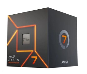 CPU AMD RYZEN 7 7700, 8-core, 3.8GHz, 40MB cache, 65W, socket AM5, BOX EDF_232613