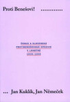Proti Benešovi! - Jan Kuklík, Jan Němeček