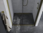 MEXEN - Apia posuvné sprchové dveře 150, transparent, zlaté 845-150-000-50-00