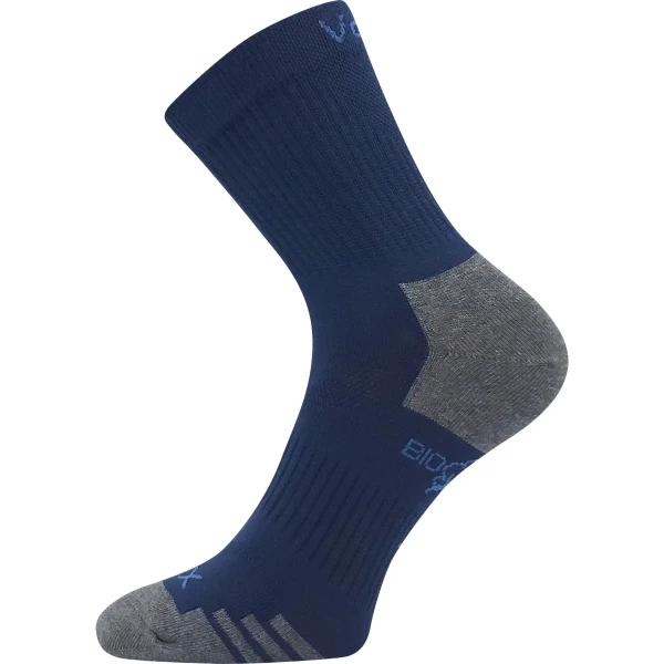 VOXX Ponožky sportovní z BIO bavlny BOAZ tmavě modré (3 páry) 35-38 120130