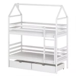 Posteľ Domček Alex 80x160 white