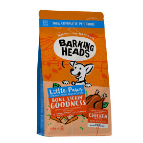 Barking Heads Little Paws Bowl Lickin Good Chicken Hmotnost balení: 1,5 Kg