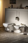 KERASAN - WALDORF bidet závěsný 37x55cm, bílá 4125K1