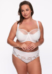 Polovyztužená dámská podprsenka semi soft Gaia BSM 1134 Keto Maxi bílá 90I