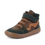 Chlapecké celoroční kotníkové barefoot boty TEX GO BROWN+ Froddo G3110265-17 - 31