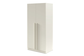 Šatní skříň Braga BR3 Barva korpusu: Kašmír, Úchytky: Plastové - základní