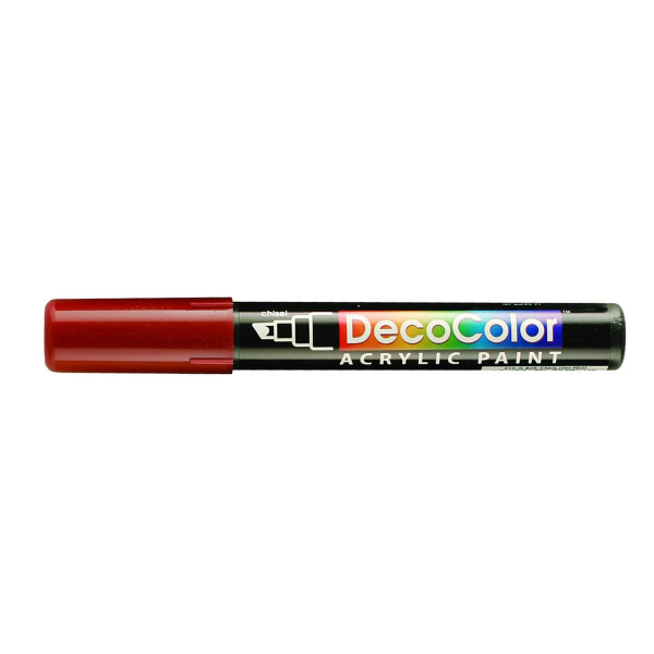 Marvy Akrylový popisovač DecoColor 315-28 červená anglická
