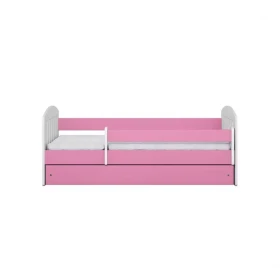 Dětská postel Classic 1+M růžová 80x140