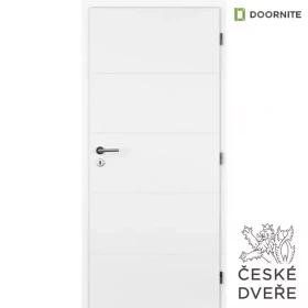 Interiérové dveře Quatro Plné Bílé 90P