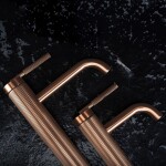 REA - Umyvadlová baterie Argon Brush Copper Low REA-B2089