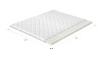 Topper T30 na matraci Rozměr: 80 x 200 cm, Potah: Hypoalergenní potah