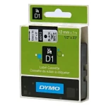 Dymo originální páska do tiskárny štítků 12mm x 7m / černý tisk / bílý podklad / D1 (S0720530)