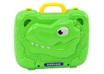 Mamido Kreativní kufřík DIY stavebnice dinosaurus s vrtačkou 249 dílů