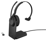 Jabra Evolve2 55 UC Mono + Link380a černá / Mono sluchátka / mikrofon / ANC / USB-C / Bluetooth (25599-889-989)
