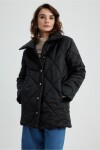 DEFACTO Water and Windproof Stand Collar Quilted Coat