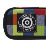 Target, 054121, Rainbow, školní penál, zeleno-modré kostky