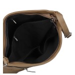 Trendy dámská crossbody kabelka Suli, hnědá