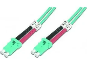 DIGITUS / Optický patch kabel / LC/LC / Multimode OM3 / Duplex / 15 m (DK-2533-15/3)