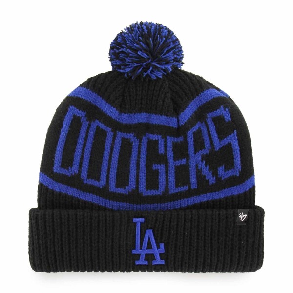 47 Brand Pánská zimní čepice Los Angeles Dodgers MLB Wraparound Pudelmütze