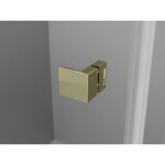 MEXEN/S - Lunar L Duo sprchový kout dveře křídlové 120 x 70, transparent, zlato 834L-120L-070P-50-00