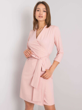 Dámské šaty LK SK 507665.17P Pudr růžová - FPrice pudrovo-růžová 38