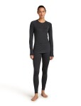 ICEBREAKER Wmns 260 ZoneKnit LS Crewe, Jet Hthr-011 (vzorek) velikost: S