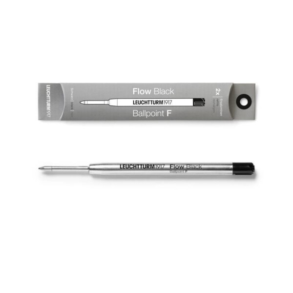Náplň Drehgriffel Nr. 1 Black Ballpoint F (2 kusy)