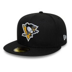 New Era Pánská kšiltovka Pittsburgh Penguins NHL Basic Logo 59FIFTY Fitted Velikost: 7