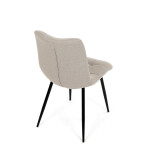 Jídelní židle, hnědá, látka, DCL-193 CAP2