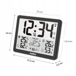 Meteorologická stanice s DCF a ikonami počasí - bezdrátové měření teploty, vlhkosti a tlaku