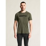 Běžecké tričko CRAFT CORE Essence Logo - zelené Velikost textilu: XL