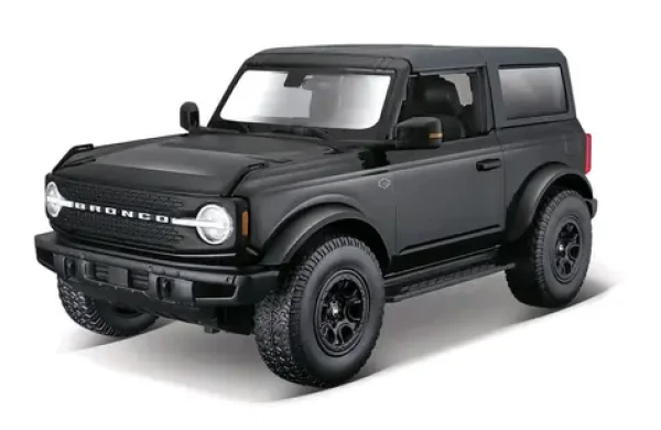 Maisto 2021 Ford Bronco Wildtrak metal černá