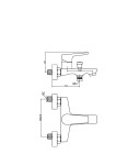INVENA - Vanová baterie DOKOS BW-19-001-V