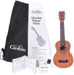 Cordoba Ukulele Player Pack Soprano - Natural