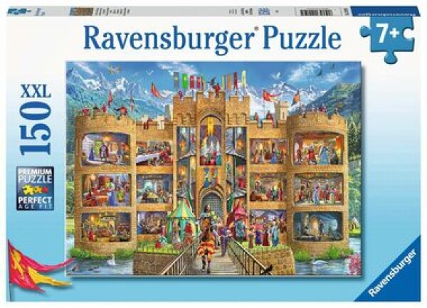 Ravensburger Pohled na rytířský hrad